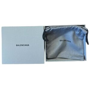 Empty Balenciaga box and dust bag For Wallet